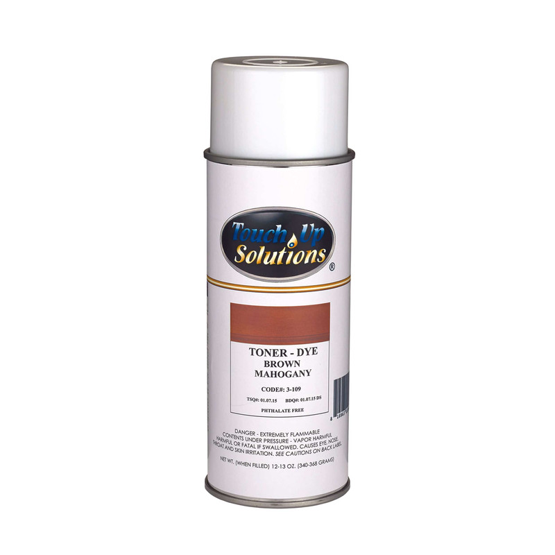 Dye Toner - Solvent Based - Aerosol - 12 oz - Color:Brown Mahogany